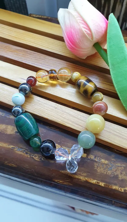 Empowered Abundance & Wealth Crystal Bracelet