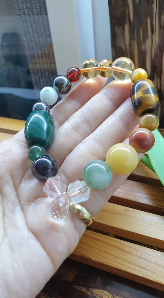 Empowered Abundance & Wealth Crystal Bracelet